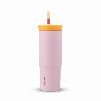 Owala 24oz Tumbler Water Bottles Pink Canada | JPNSX-5148